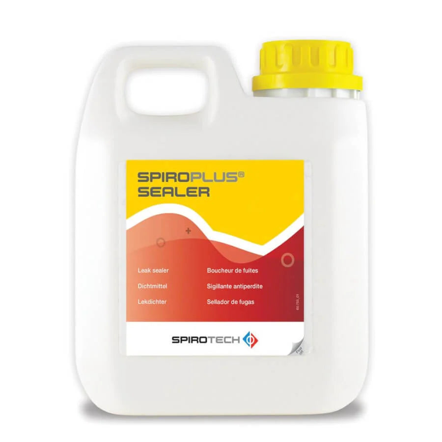 SpiroPlus anti-lek vloeistof 1 Liter dichtmiddel voor lekkage's in CV-installaties CS001
