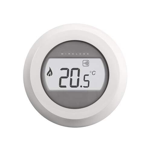 Honeywell Home Round Draadloze thermostaat T87RF2025 | CVketel.nl