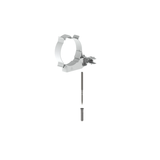 Burgerhout Muurbeugel PP 100mm Wit 400452270  | CVketel.nl