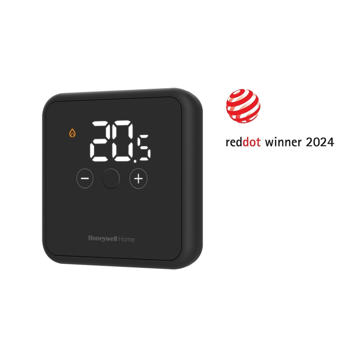 Intergas HRE 36/30 CW5 CV-ketel met Honeywell DT4R draadloze thermostaat aan/uit kopen? zijkant thermostaat | CVketel.nl