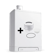 Intergas Kombi Kompakt HRE 24/18 CW3 60/100 042628 | CVketel.nl