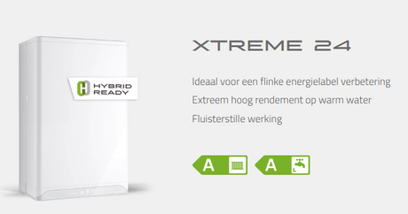 Intergas Xtreme 24 CW3 Intergas label | CVketel.nl