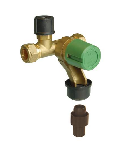 Pentec Inlaatcombinatie UBIC 15mm 2x knel 8bar ✔ Gratis verzending NL vanaf €150,-  | CVketel.nl de goedkoopste van Nederland