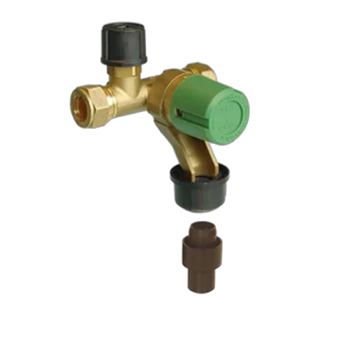 Pentec Inlaatcombinatie UBIC 15mm 2x knel 8bar