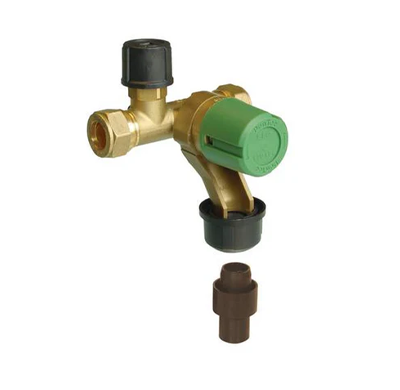 Pentec Inlaatcombinatie UBIC 15mm 2x knel 8bar