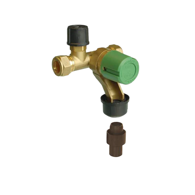 Pentec Inlaatcombinatie UBIC 15mm 2x knel 8bar