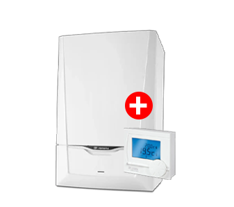 Remeha Calenta Ace 28C 2x80mm CW4 + Gratis Remeha qSense modulerende kamerthermostaat S101460