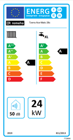 Remeha Tzerra Ace-Matic 28c 3,5 - 24,0 kW CW4 2x80mm 7814160